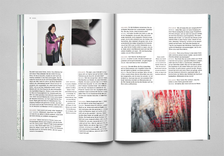 Regina Baierl: Lufthansa exclusive