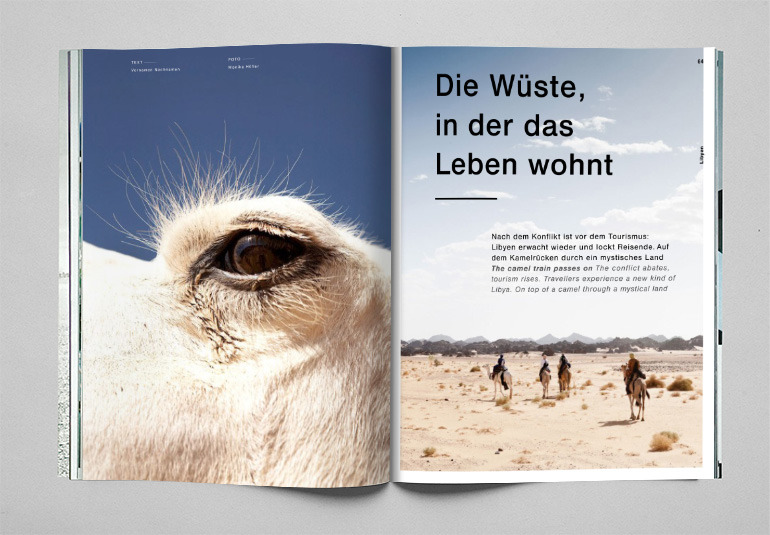 Regina Baierl: Lufthansa Magazin