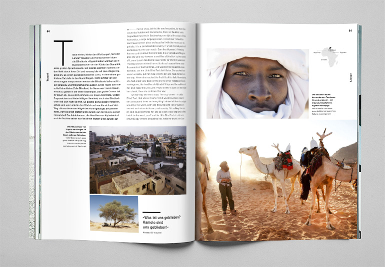 Regina Baierl: Lufthansa Magazin