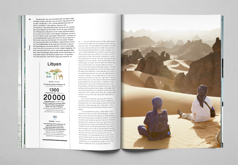 Regina Baierl: Lufthansa Magazin