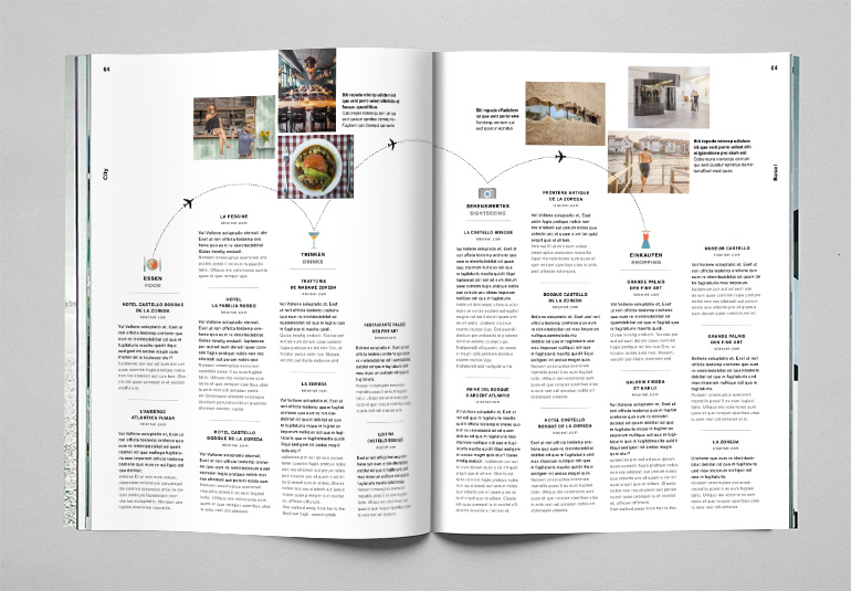 Regina Baierl: Lufthansa Magazin