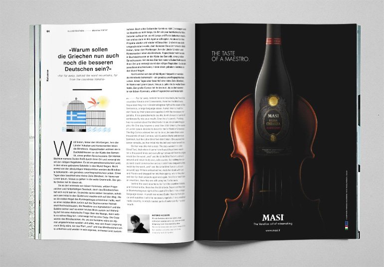 Regina Baierl: Lufthansa Magazin