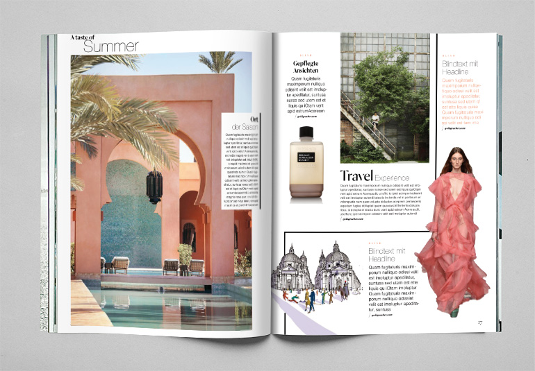 Regina Baierl: Lufthansa Woman´s World