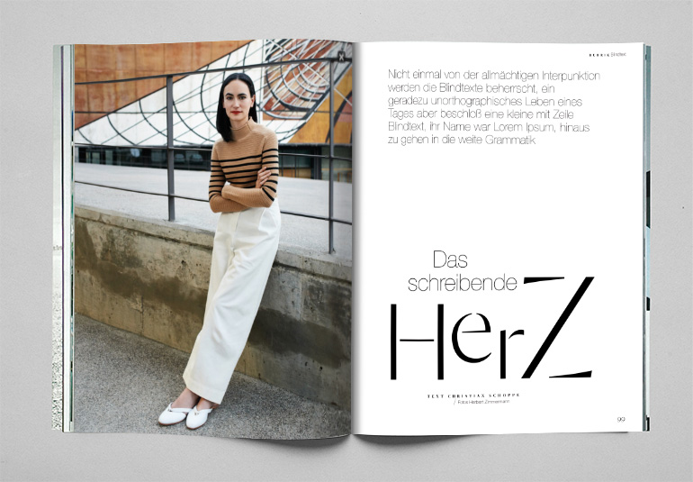 Regina Baierl: Lufthansa Woman´s World