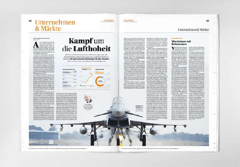 Regina Baierl: Handelsblatt