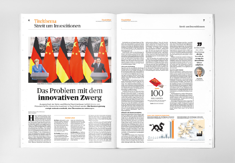 Regina Baierl: Handelsblatt