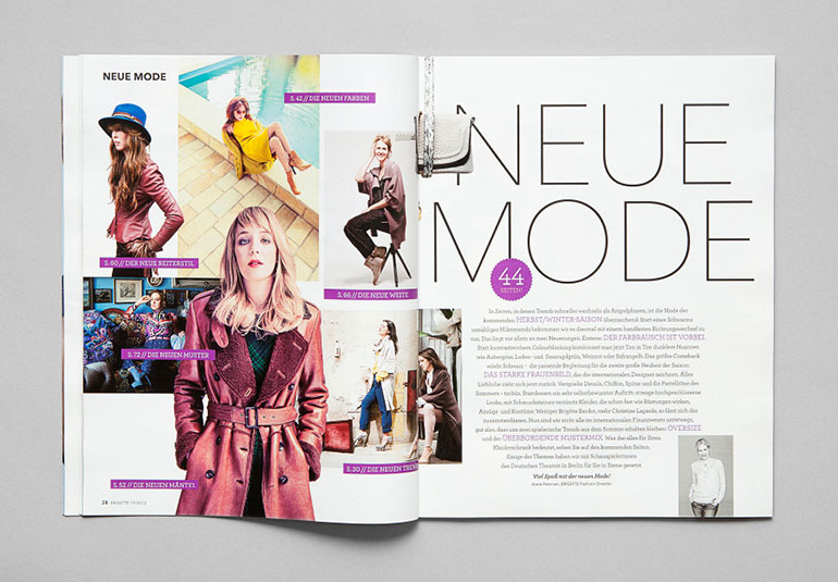 Regina Baierl: Brigitte-Redesign