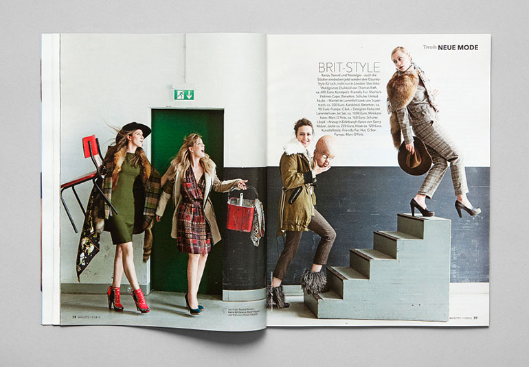 Regina Baierl: Brigitte-Redesign