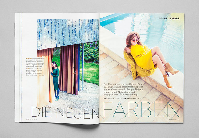 Regina Baierl: Brigitte-Redesign