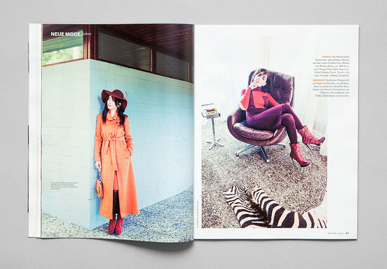 Regina Baierl: Brigitte-Redesign