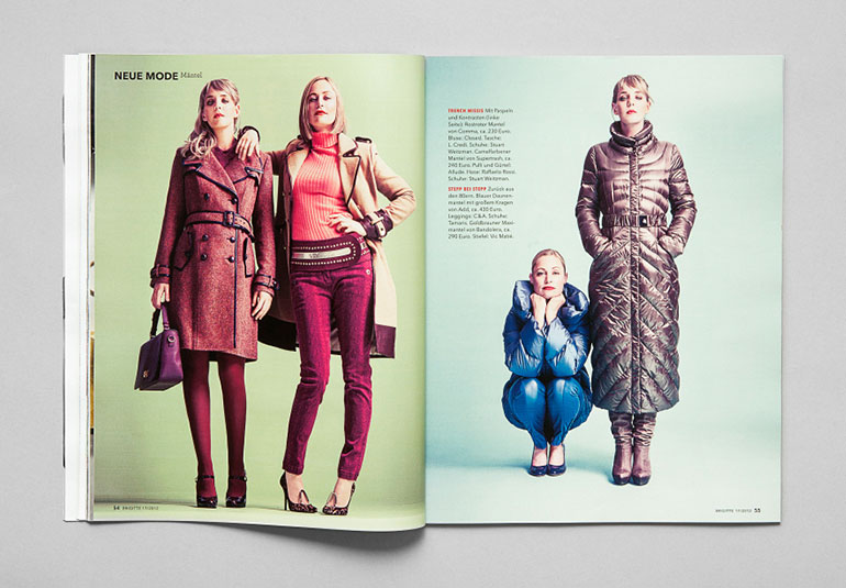 Regina Baierl: Brigitte-Redesign