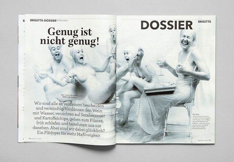 Regina Baierl: Brigitte-Redesign