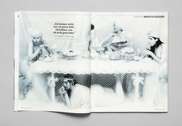 Regina Baierl: Brigitte-Redesign