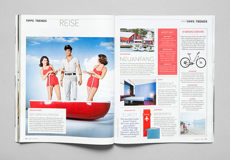 Regina Baierl: Brigitte-Redesign