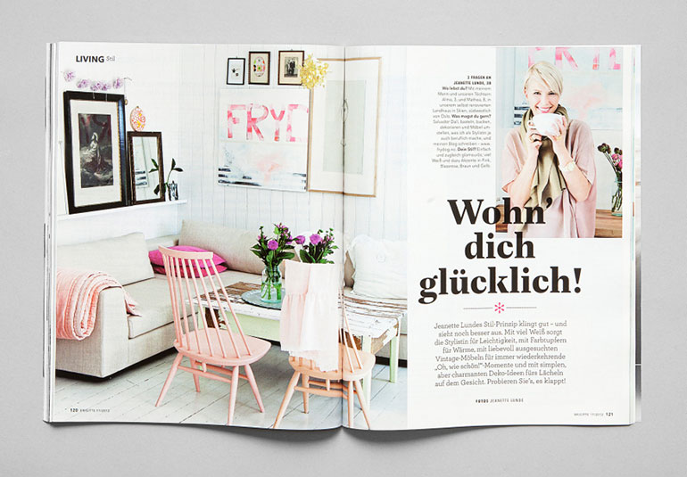 Regina Baierl: Brigitte-Redesign