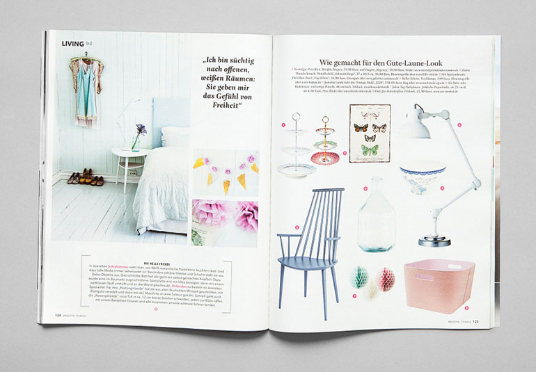 Regina Baierl: Brigitte-Redesign