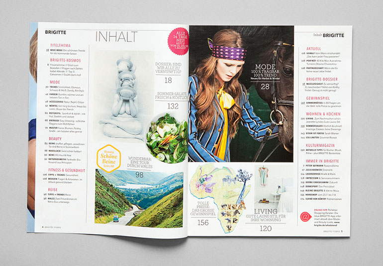 Regina Baierl: Brigitte-Redesign