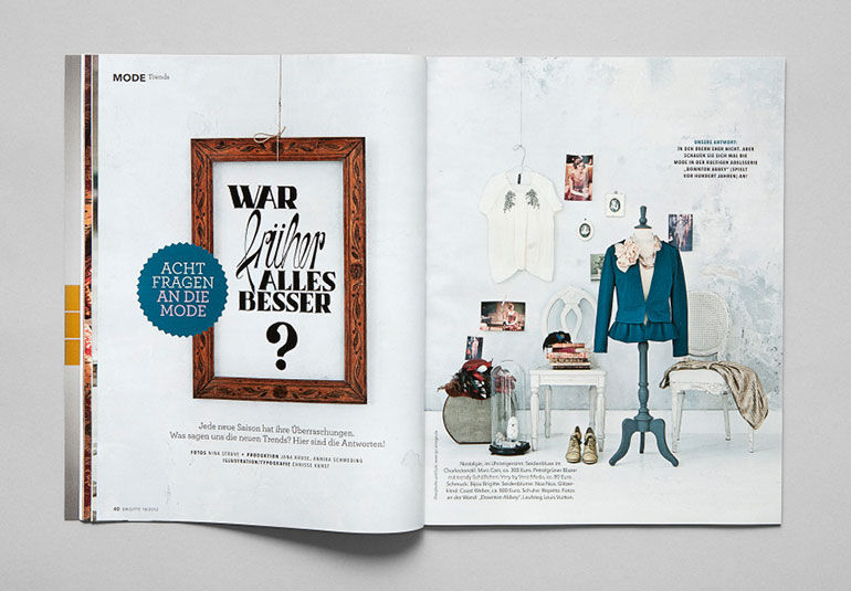 Regina Baierl: Brigitte-Redesign