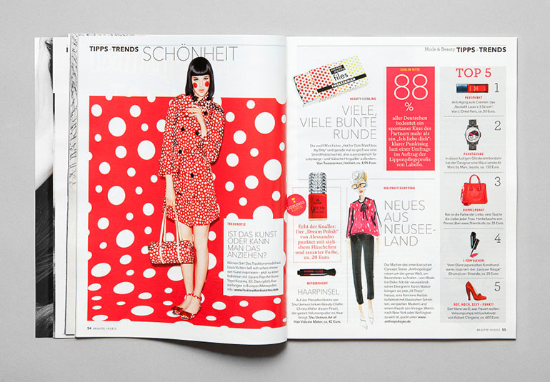 Regina Baierl: Brigitte-Redesign