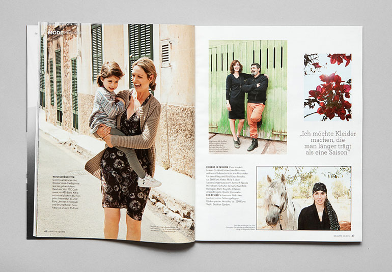 Regina Baierl: Brigitte-Redesign