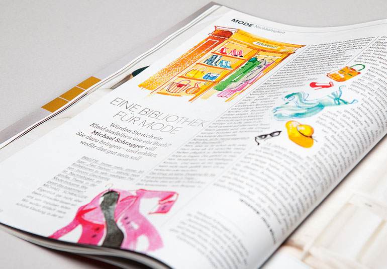 Regina Baierl: Brigitte-Redesign