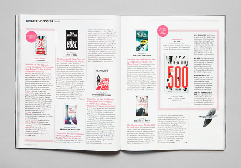 Regina Baierl: Brigitte-Redesign