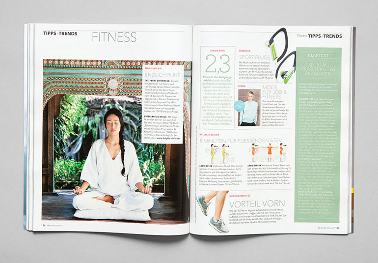 Regina Baierl: Brigitte-Redesign