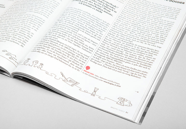 Regina Baierl: Brigitte-Redesign