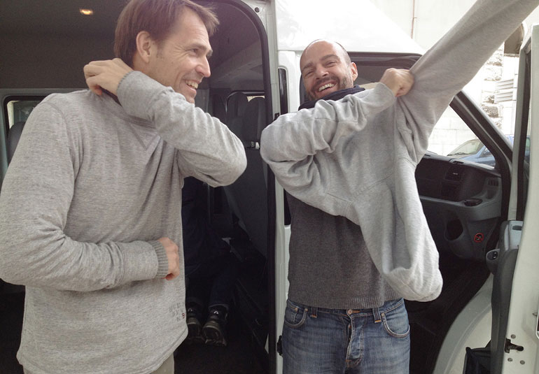 Regina Baierl: Brigitte-Cover Making Of