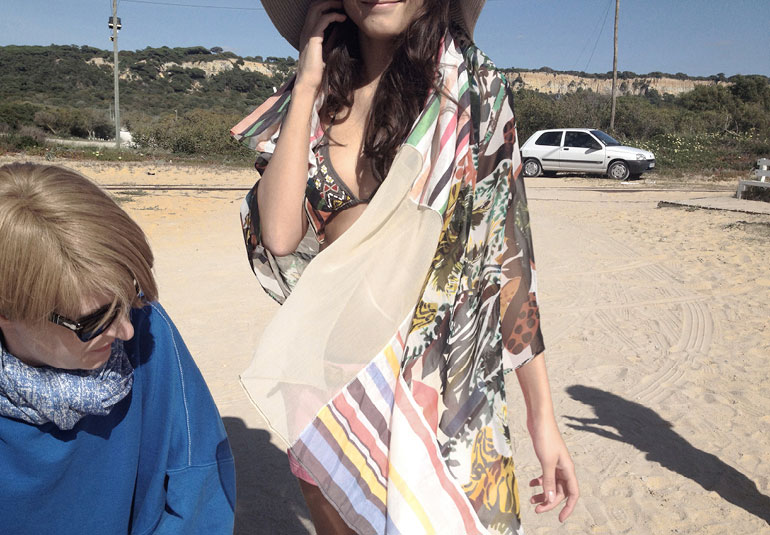 Regina Baierl: Brigitte-Cover Making Of