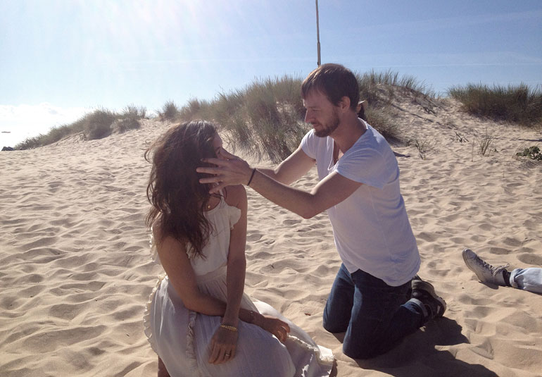 Regina Baierl: Brigitte-Cover Making Of