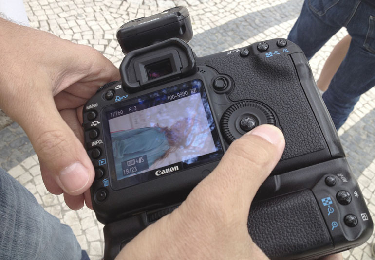 Regina Baierl: Brigitte-Cover Making Of