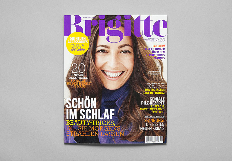 Regina Baierl: Brigitte-Cover