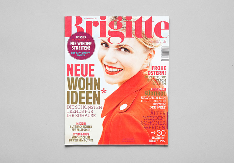 Regina Baierl: Brigitte-Cover