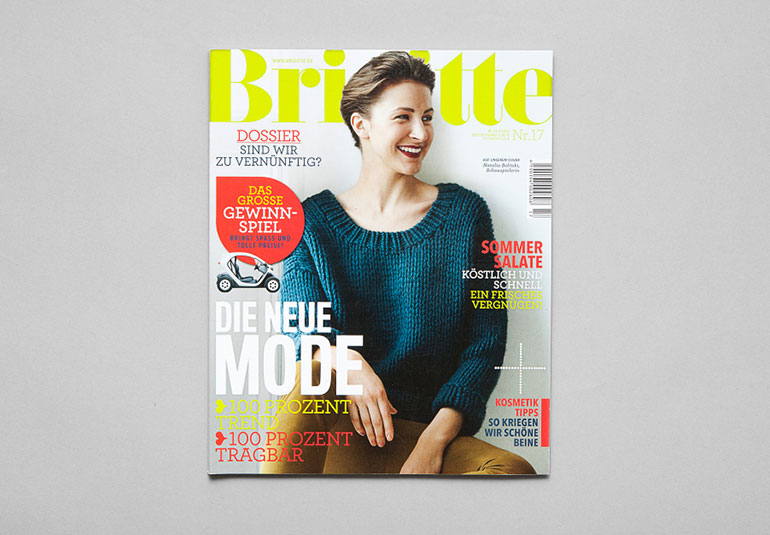 Regina Baierl: Brigitte-Cover