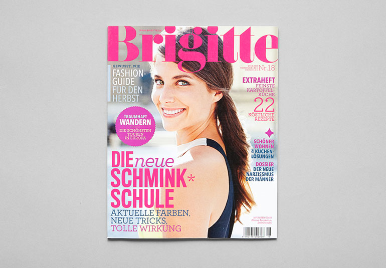 Regina Baierl: Brigitte-Cover