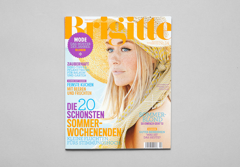 Regina Baierl: Brigitte-Cover