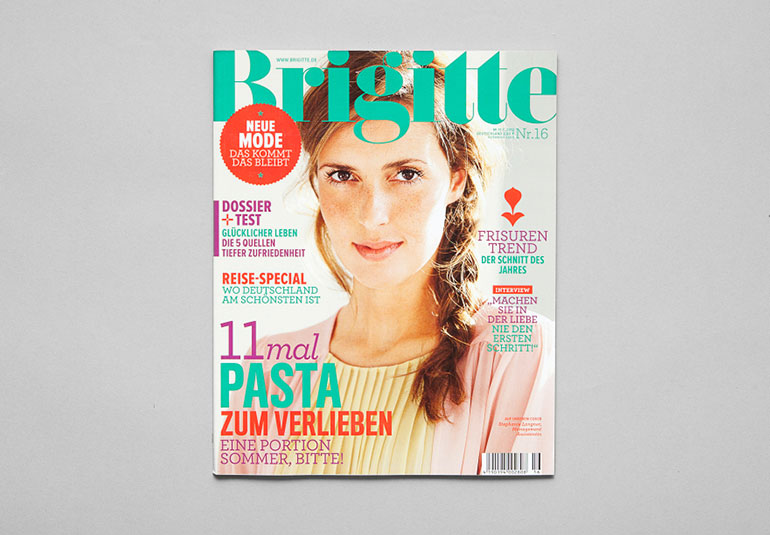 Regina Baierl: Brigitte-Cover