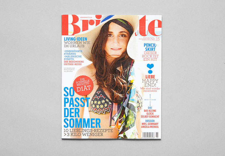 Regina Baierl: Brigitte-Cover