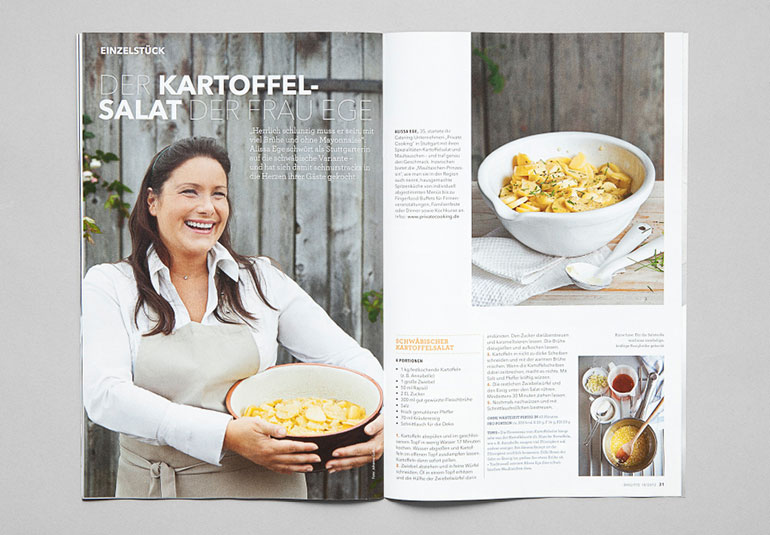 Regina Baierl: Brigitte Extraheft