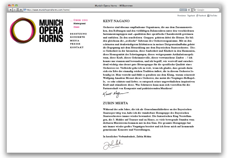 Regina Baierl: Munich Opera Horns